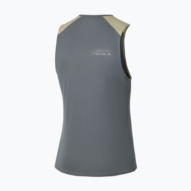 Pánske bežecké tričko Mizuno Active DryAeroFlow Tank Top elm 2