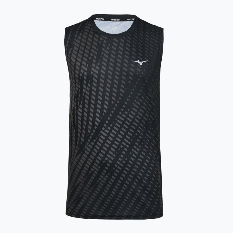 Pánske bežecké tričko Mizuno Core Graphic Sleeveless black/gray