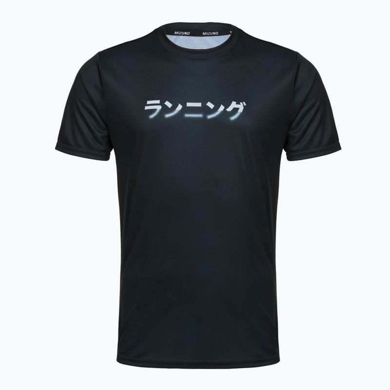 Pánske bežecké tričko Mizuno Core Graphic Tee black