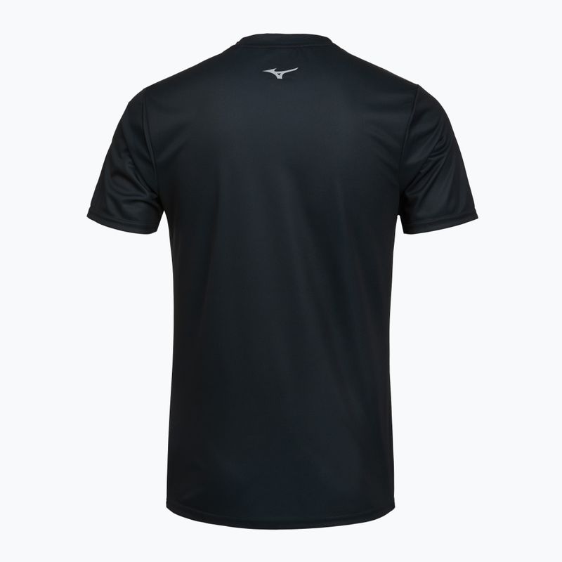 Pánske bežecké tričko Mizuno Core Graphic Tee black 2