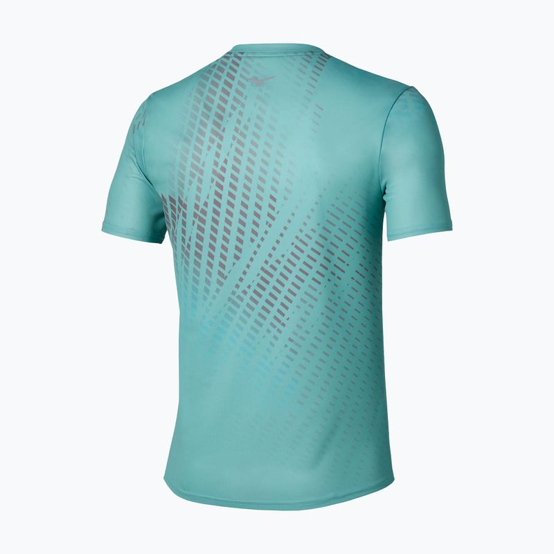 Pánske bežecké tričko Mizuno Core Graphic Tee aquifer 3