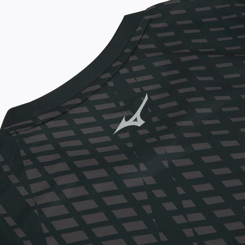 Pánske bežecké tričko Mizuno Core Graphic Tee black/gray 4