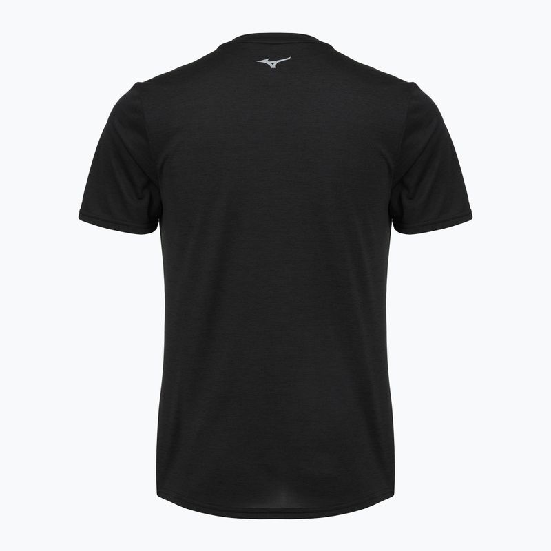Pánske bežecké tričko Mizuno Core Run Short Sleeve Tee black 2
