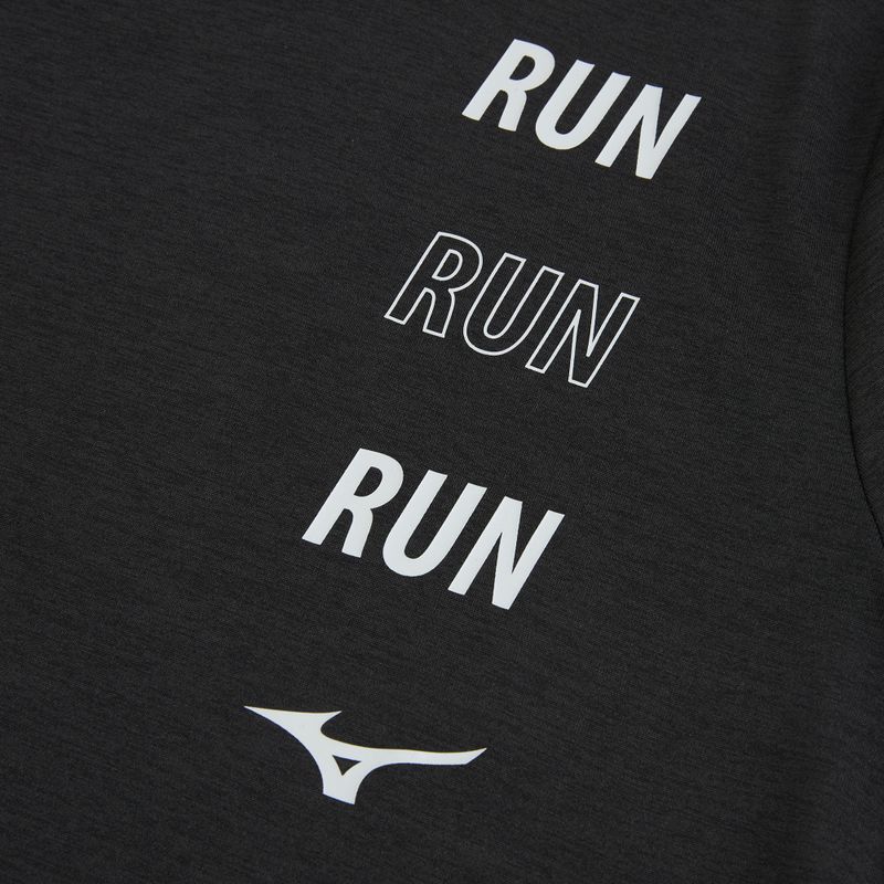 Pánske bežecké tričko Mizuno Core Run Short Sleeve Tee black 3