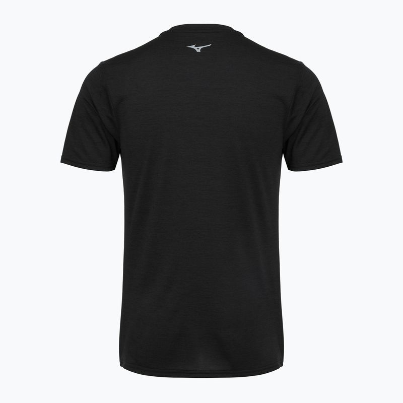 Pánske bežecké tričko Mizuno Core Runbird Tee black 2