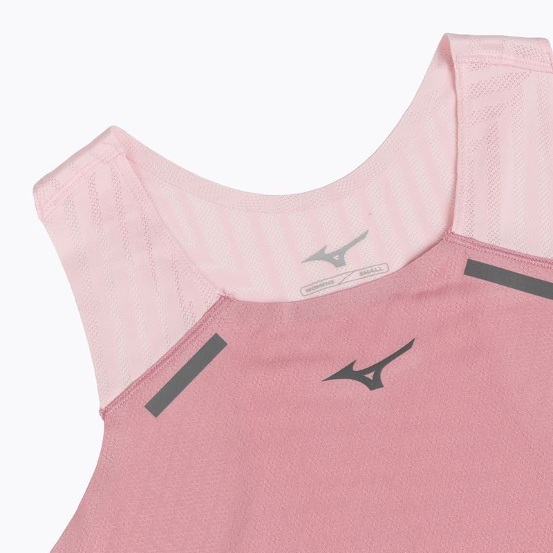 Dámske bežecké tričko Mizuno Tech Light Singlet rose elegance 3