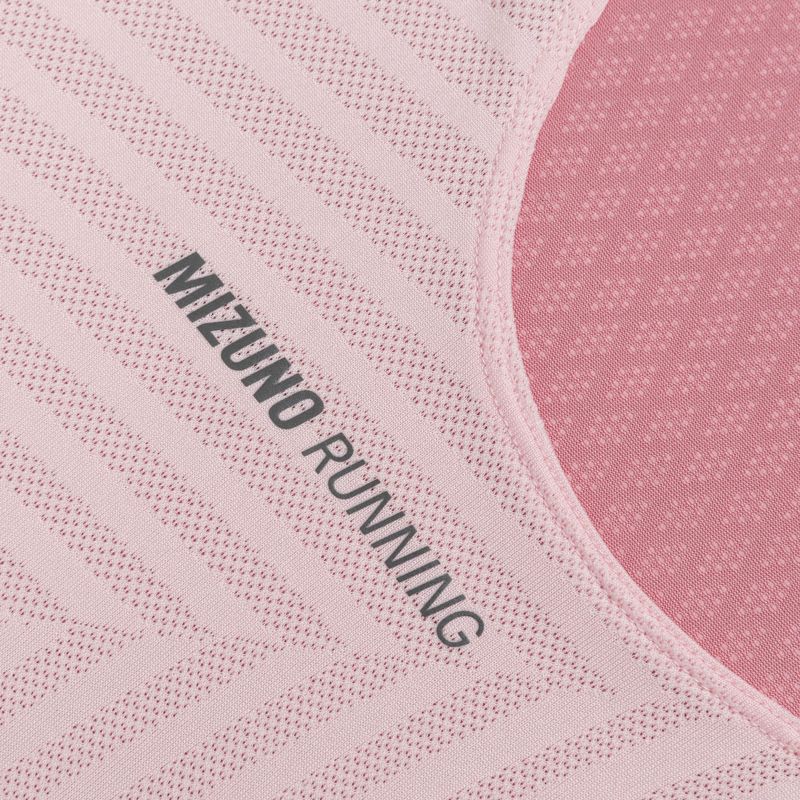 Dámske bežecké tričko Mizuno Tech Light Singlet rose elegance 4