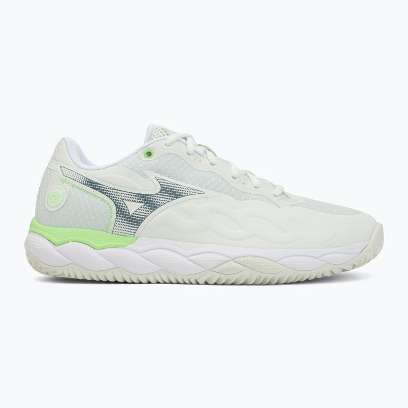 Dámske topánky na padel Mizuno Wave Enforce Court Padel phantom green/white/glowing ap 2