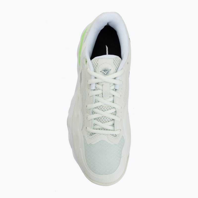 Dámske topánky na padel Mizuno Wave Enforce Court Padel phantom green/white/glowing ap 5