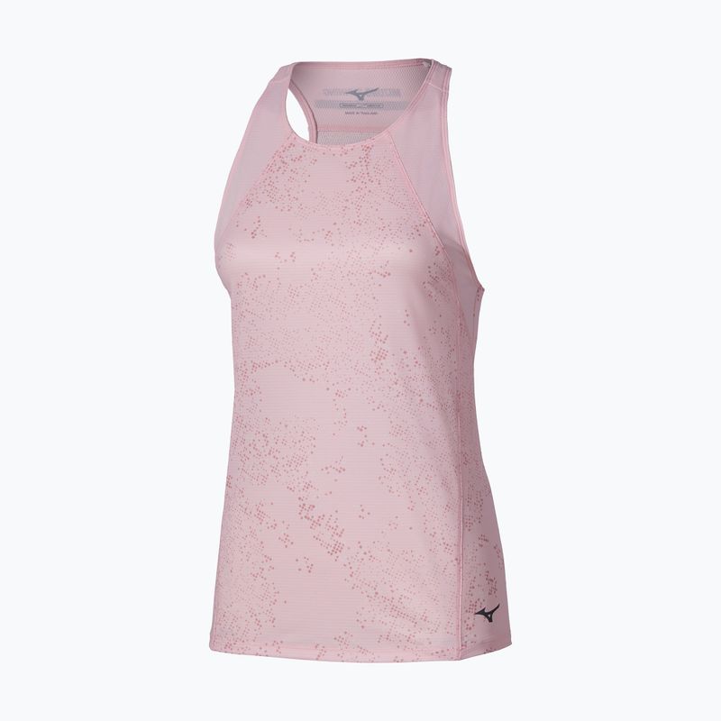 Dámske bežecké tričko Mizuno Active DryAeroFlow Graphic Tank Top pinkesque 2