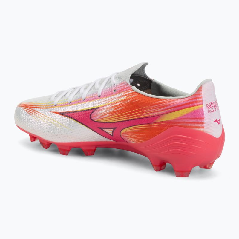 Futbalové kopačky Mizuno Alpha III Japan FG white/fuchsia purple 3