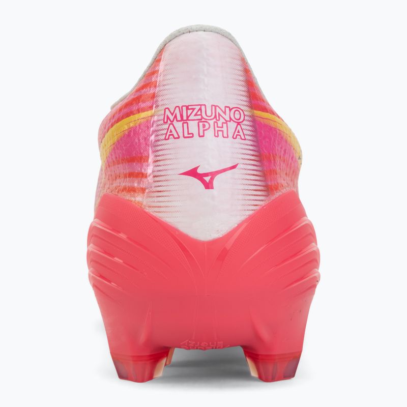 Futbalové kopačky Mizuno Alpha III Japan FG white/fuchsia purple 6