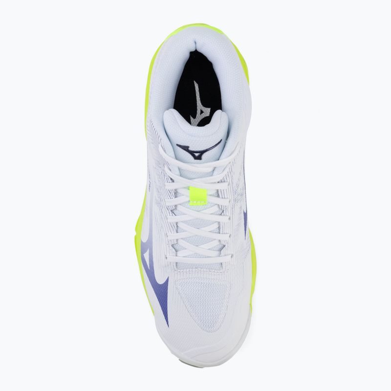 Volejbalové topánky Mizuno Wave Lightning Pro Mid white/lighting yellow/dazzling blue 5
