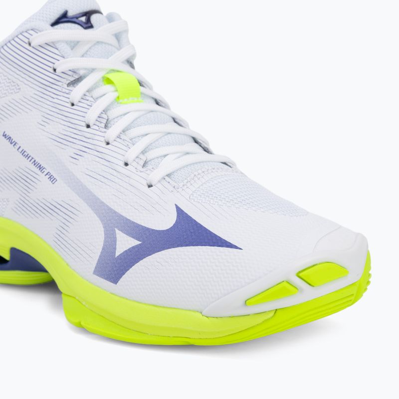 Volejbalové topánky Mizuno Wave Lightning Pro Mid white/lighting yellow/dazzling blue 7
