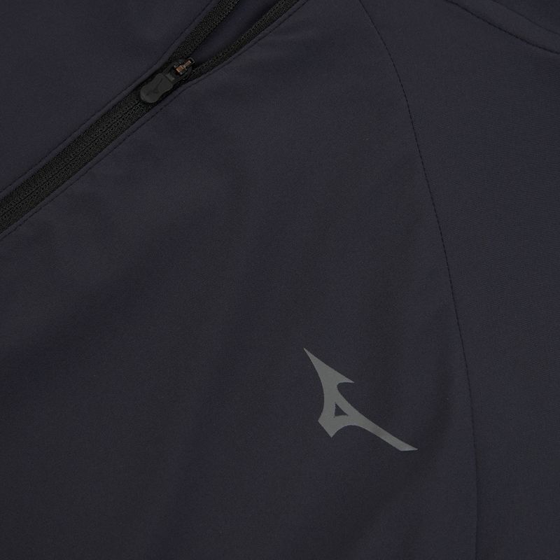 Pánska bežecká bunda Mizuno Active Alpha Hooded black 4