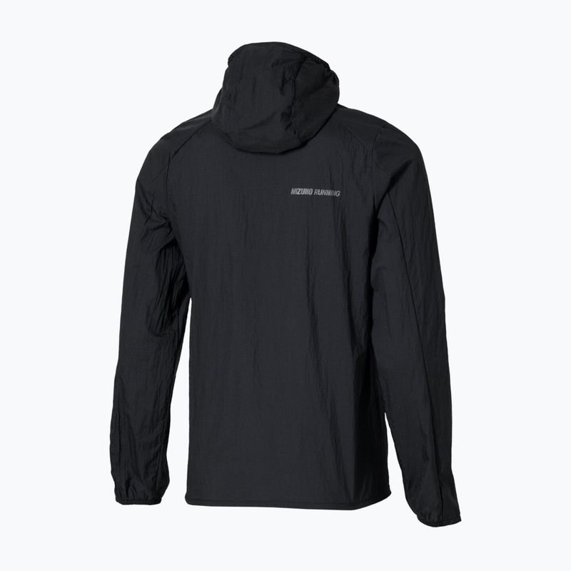 Dámska bežecká bunda Mizuno Tech Light Hooded Jacket black 4