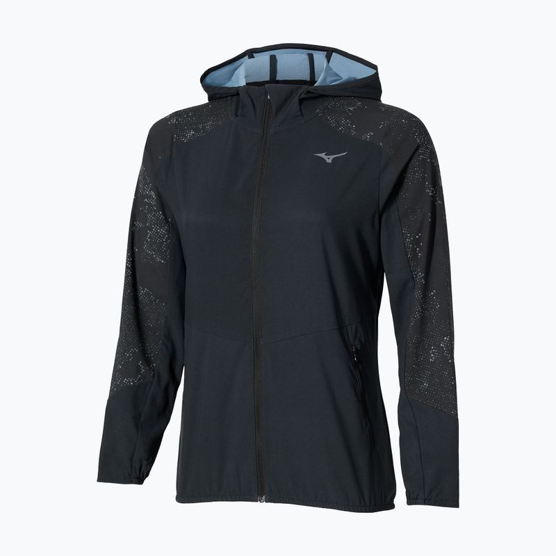 Dámska bežecká bunda Mizuno Active Alpha Hooded black 2