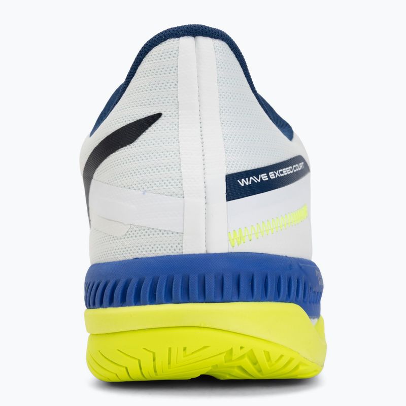 Tenisové topánky Mizuno Wave Exceed Court AC white/dazzling blue/lightning 6