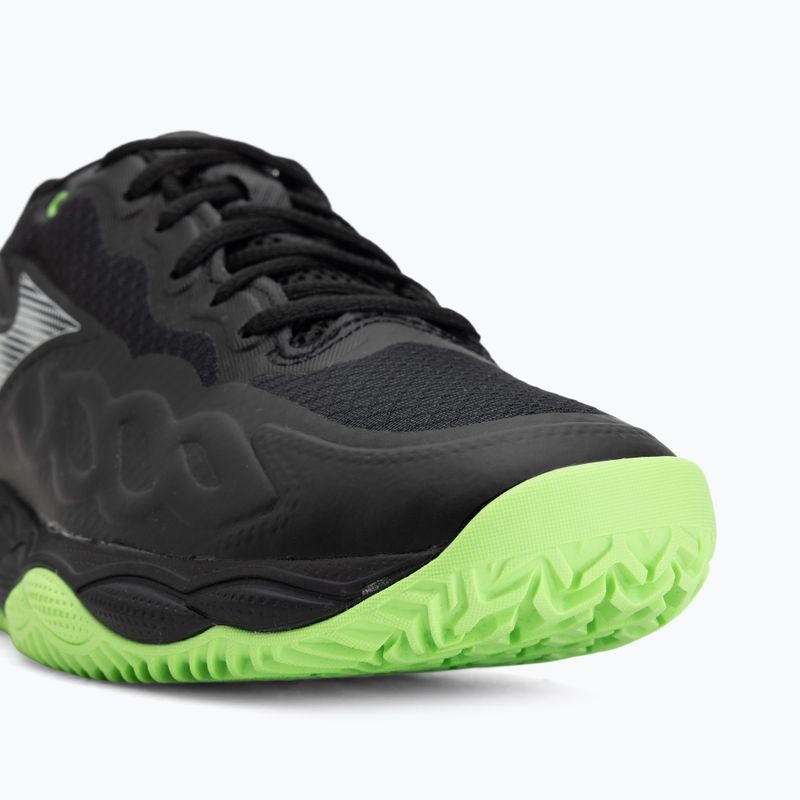Topánky na padel Mizuno Wave Enforce Court Padel black/foliage green/glowing ap 7