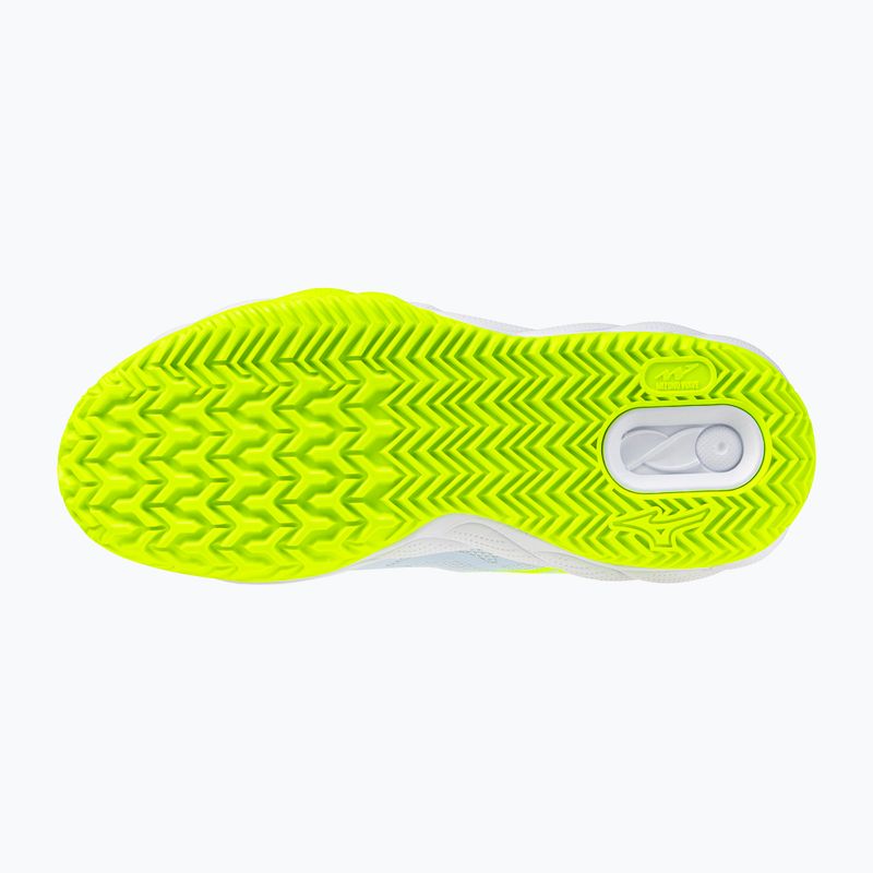 Dámske tenisové topánky  Mizuno Wave Enforce Court CC W ice water/lightning yellow/ancient 4