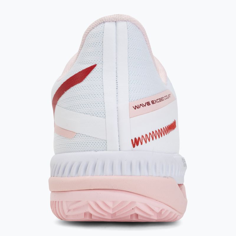 Dámske tenisové topánky Mizuno Wave Exceed Court CC W white/pinkesque/barbados cherr 6