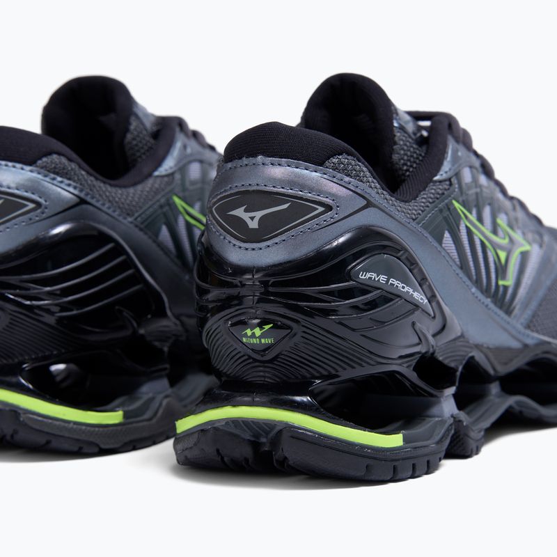 Topánky Mizuno Wave Prophecy LS iron gate/iron gate/lightning yellow 4