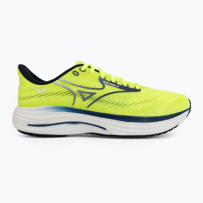 Pánske bežecké topánky Mizuno Wave Rider 29 lightning yellow/estate blue 2