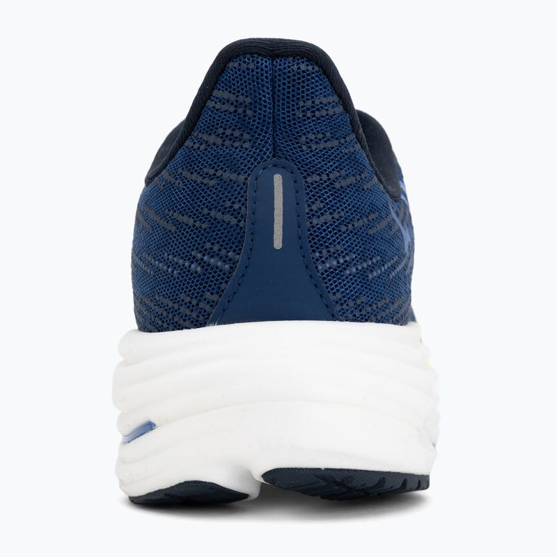 Pánske bežecké topánky Mizuno Wave Rider 29 estate blue/white/lightning yellow 6