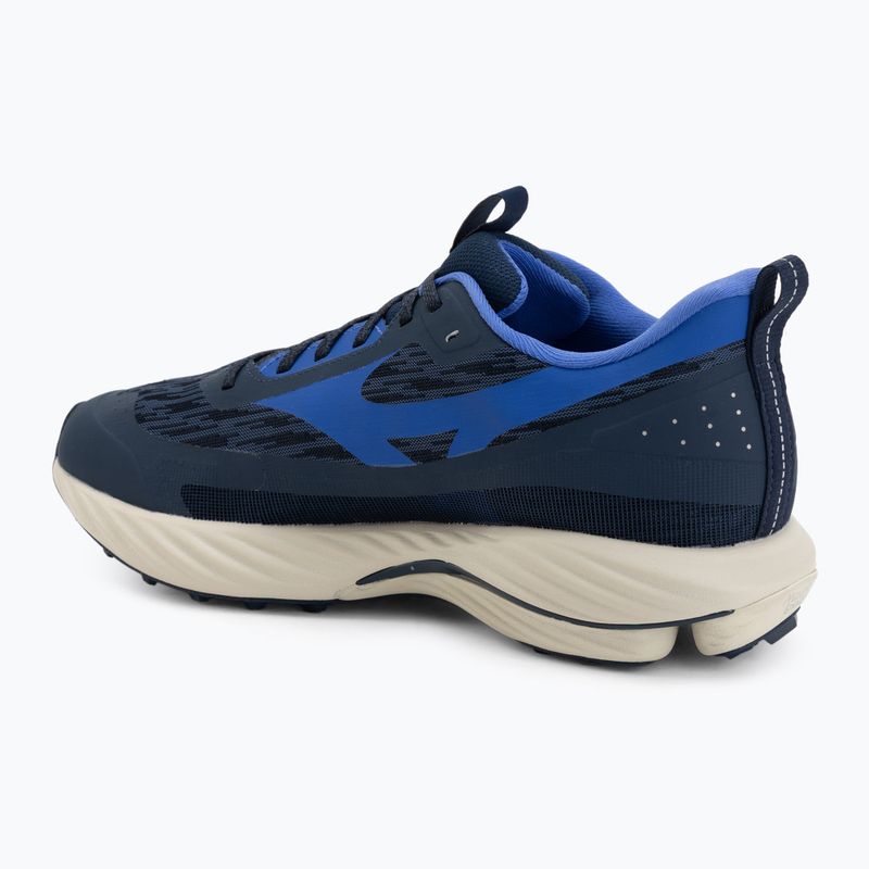 Pánske bežecké topánky Mizuno Wave Rider TT 3 dress blues/dazzling blue/lightning yellow 3