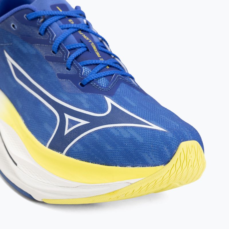 Pánske bežecké topánky Mizuno Wave Rebellion Flash 3 dazzling blue/surf the web/fortune yellow 7