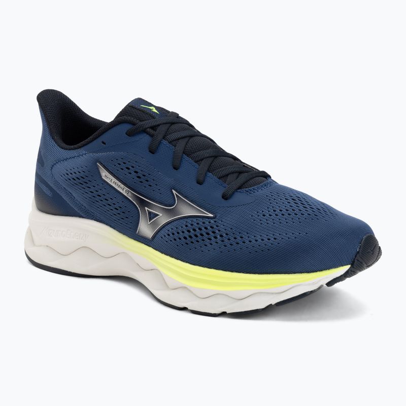 Pánske bežecké topánky Mizuno Wave Serene 2 estate blue/silver/lightning yellow