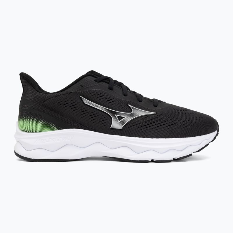 Pánske bežecké topánky Mizuno Wave Serene 2 black/silver/glowing apple 3