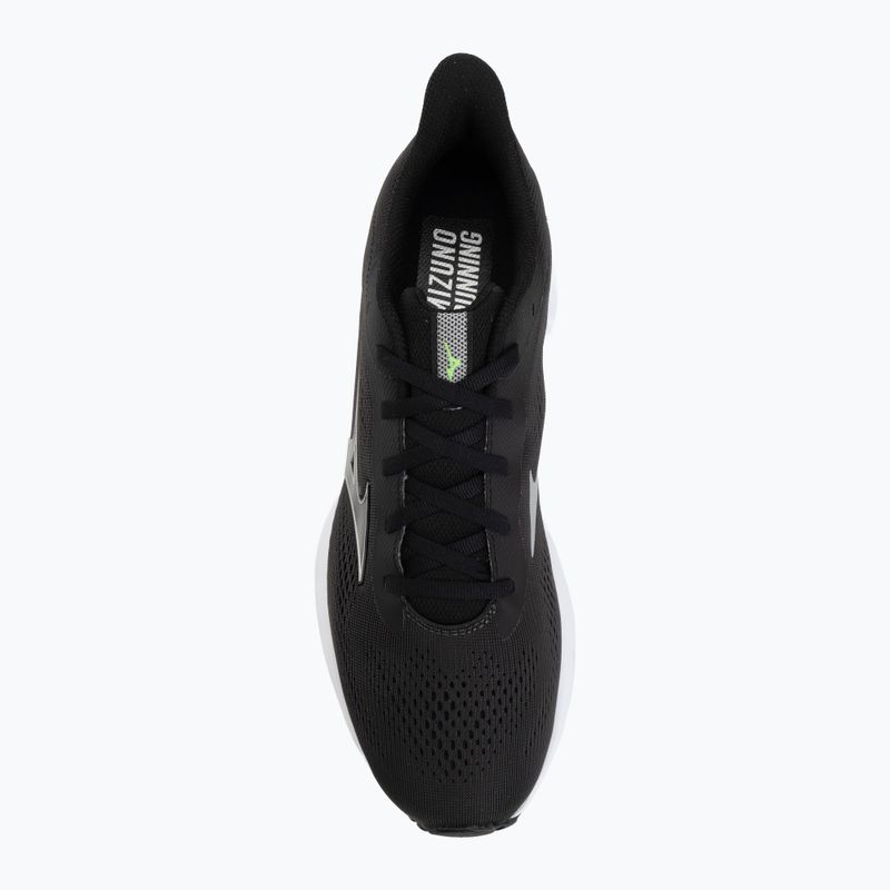 Pánske bežecké topánky Mizuno Wave Serene 2 black/silver/glowing apple 5