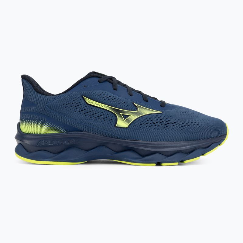 Pánske bežecké topánky Mizuno Wave Serene 2 GTX estate blue/lightning yellow 2