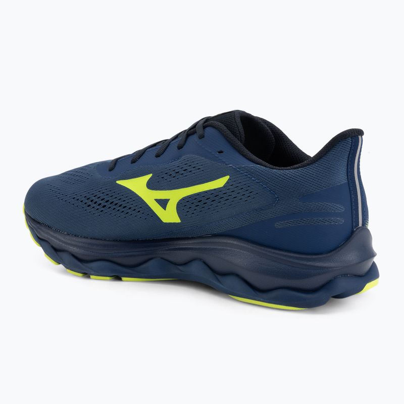 Pánske bežecké topánky Mizuno Wave Serene 2 GTX estate blue/lightning yellow 3
