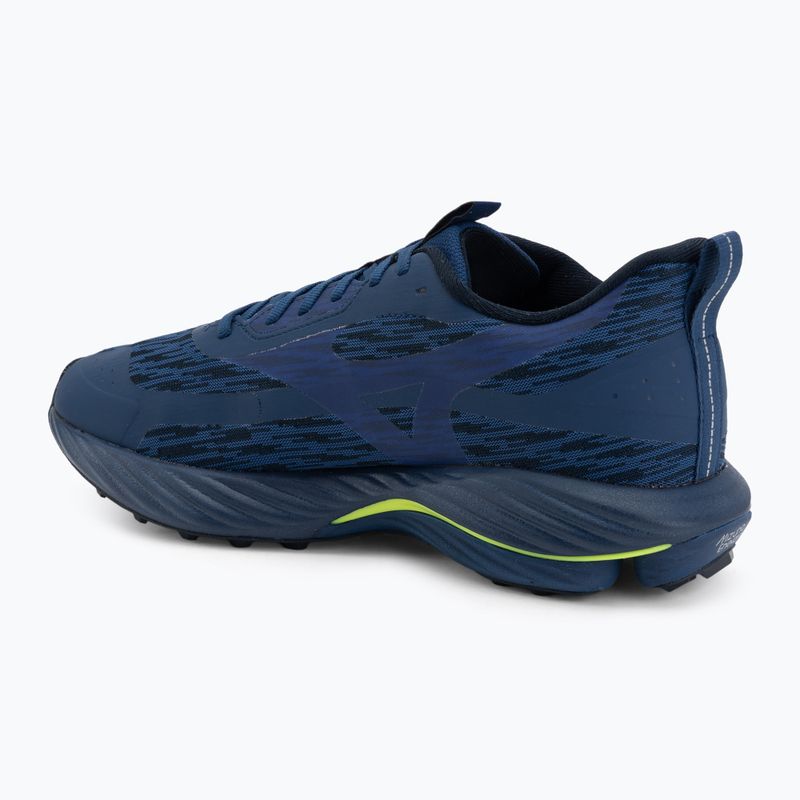 Pánske bežecké topánky  Mizuno Wave Rider GTX 3 estate blue/dazzling blue/lightning yellow 3
