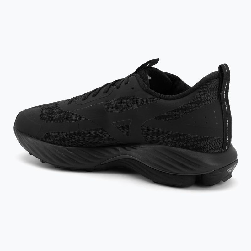 Pánske bežecké topánky Mizuno Wave Rider GTX 3 black/black/black sand 3