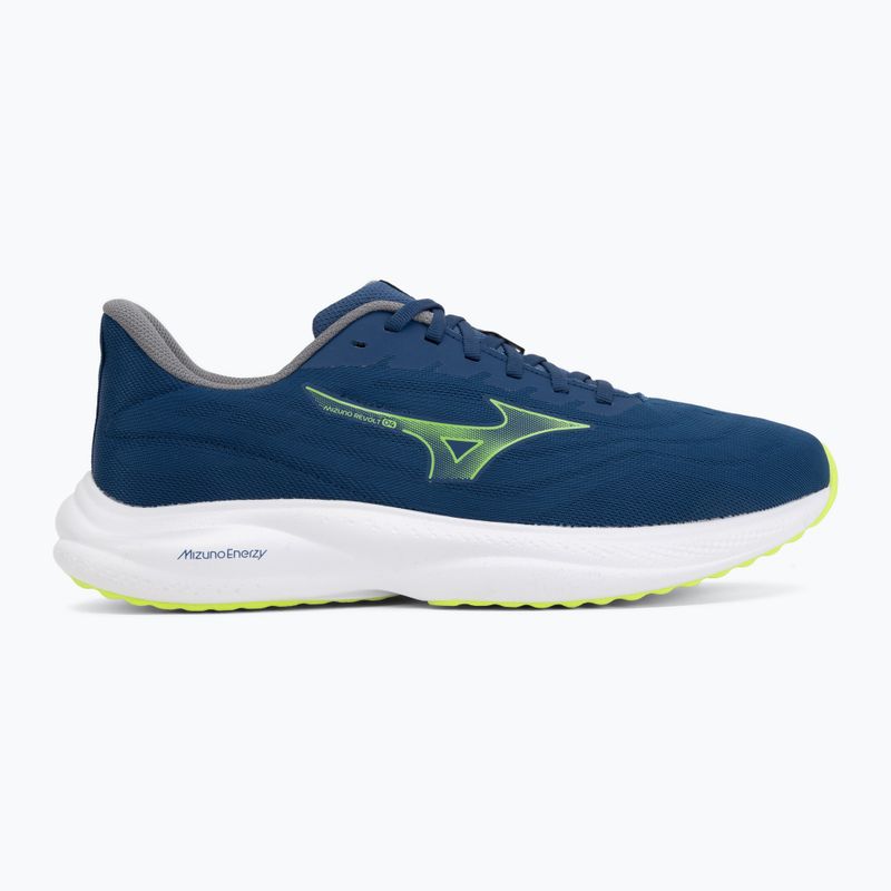 Pánske bežecké topánky Mizuno Revolt 4 estate blue/lightning yellow 2