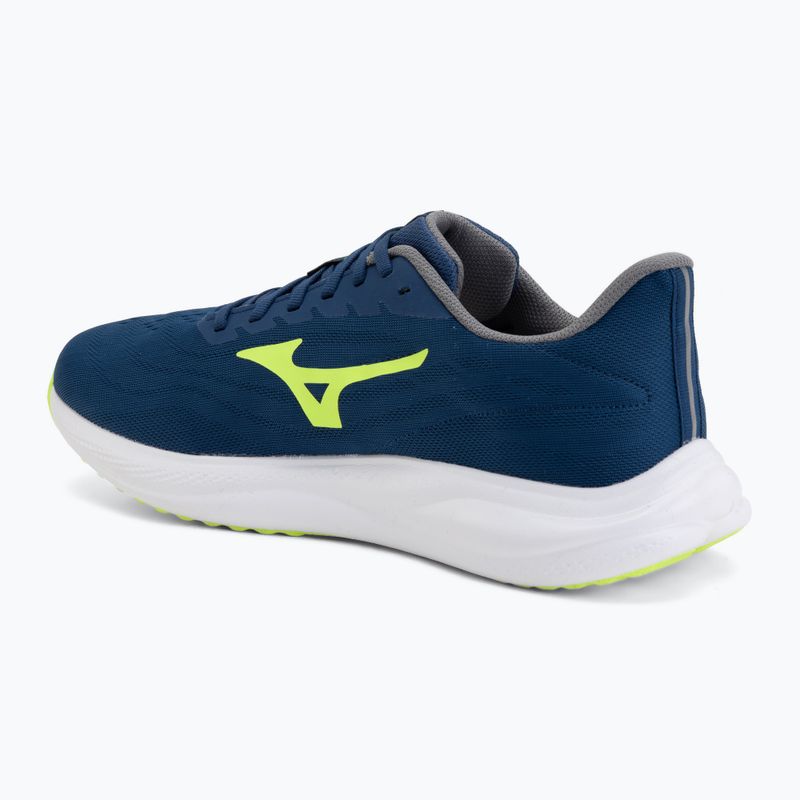 Pánske bežecké topánky Mizuno Revolt 4 estate blue/lightning yellow 3
