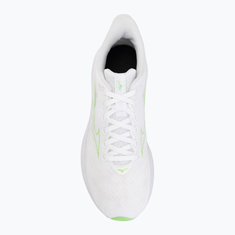 Detské bežecké topánky Mizuno Enerzy Rider Jr white/glowing apple 5