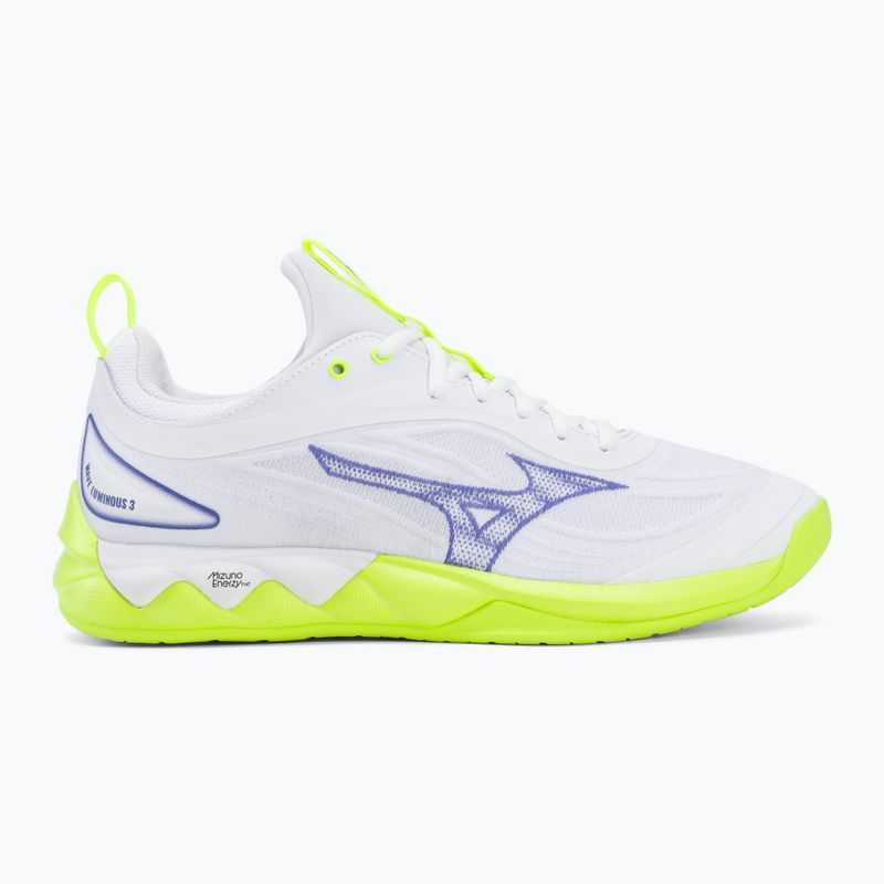 Volejbalové topánky Mizuno Wave Luminous 3 white/lightning yellow/dazzling blue 2