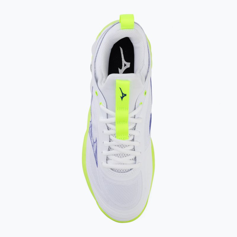 Volejbalové topánky Mizuno Wave Luminous 3 white/lightning yellow/dazzling blue 5
