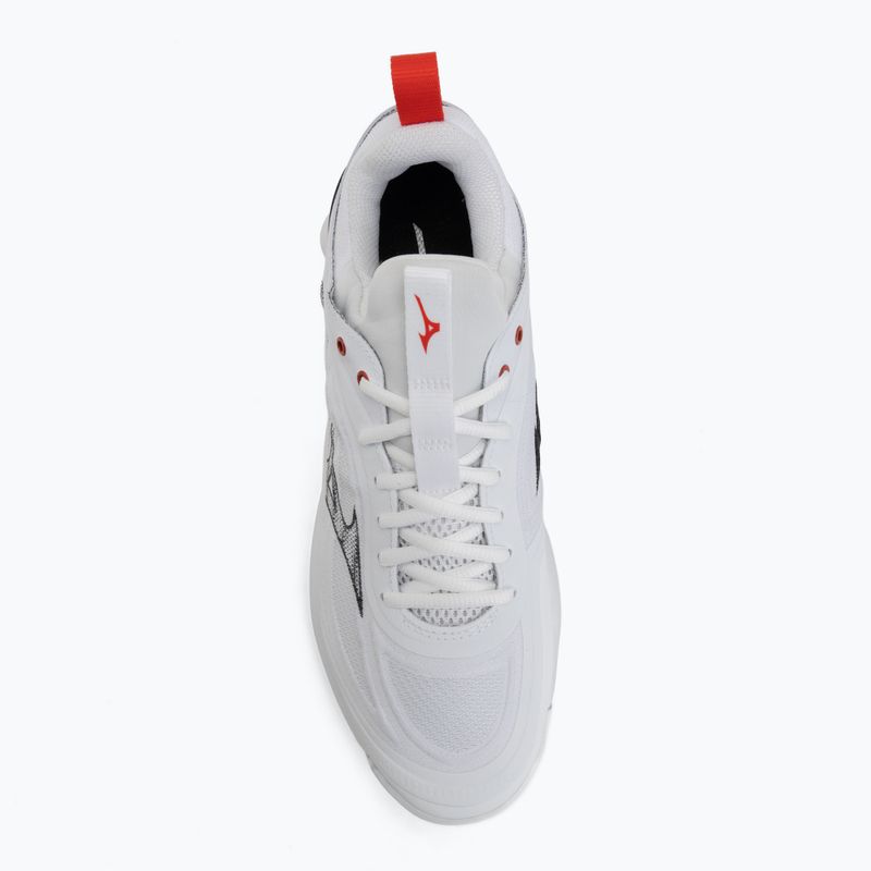 Volejbalové topánky Mizuno Wave Luminous 3 white/black/fiery red 5