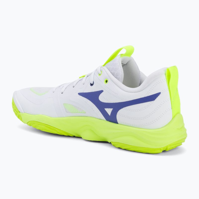 Volejbalové topánky Mizuno Wave Momentum Elite white/lightning yellow/dazzling blue 3