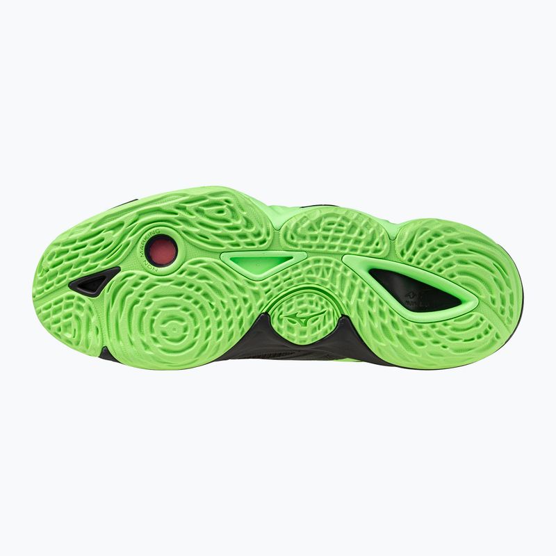 Volejbalové topánky Mizuno Wave Momentum Elite black/glowing apple/mandarin orange 9