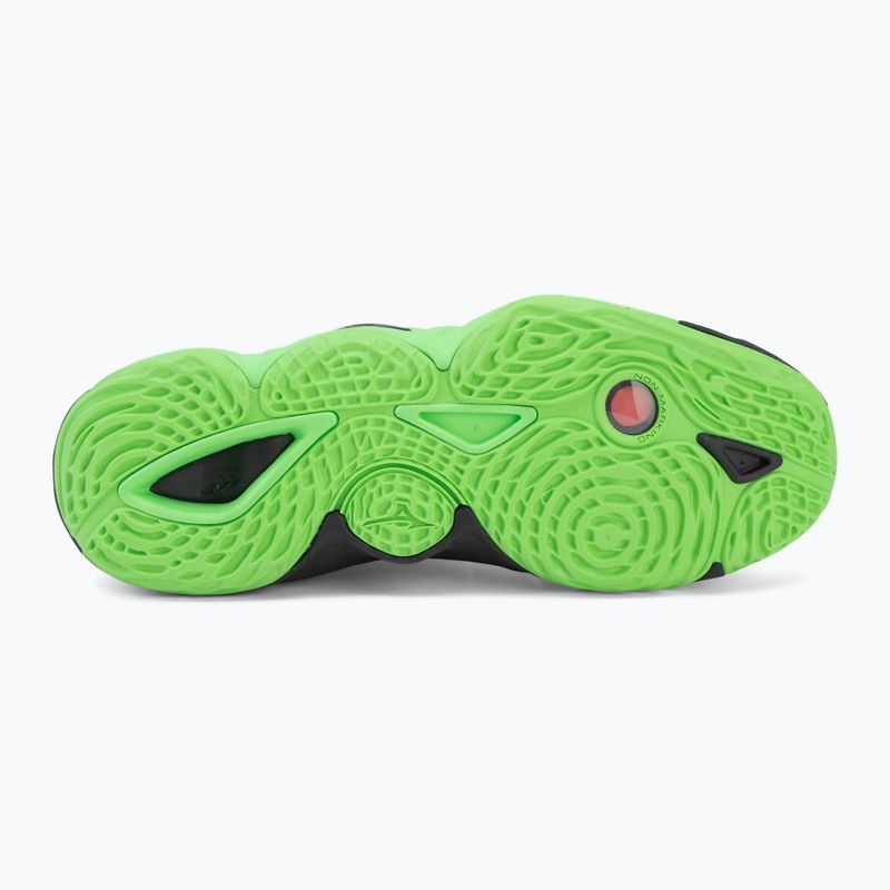 Volejbalové topánky Mizuno Wave Momentum Elite black/glowing apple/mandarin orange 4