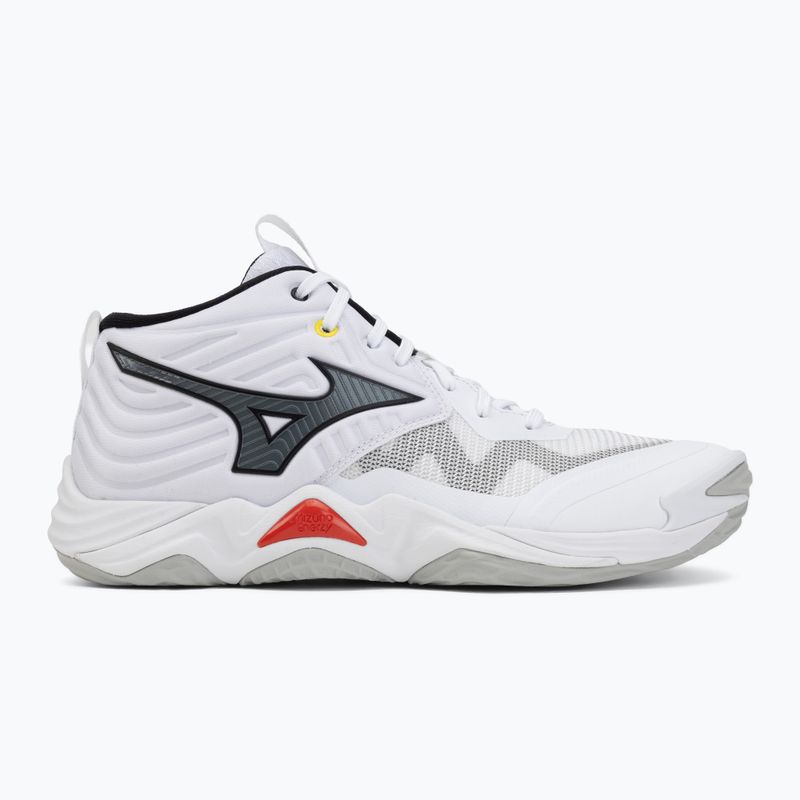 Volejbalové topánky Mizuno Wave Momentum Elite Mid white/black/fiery red 2