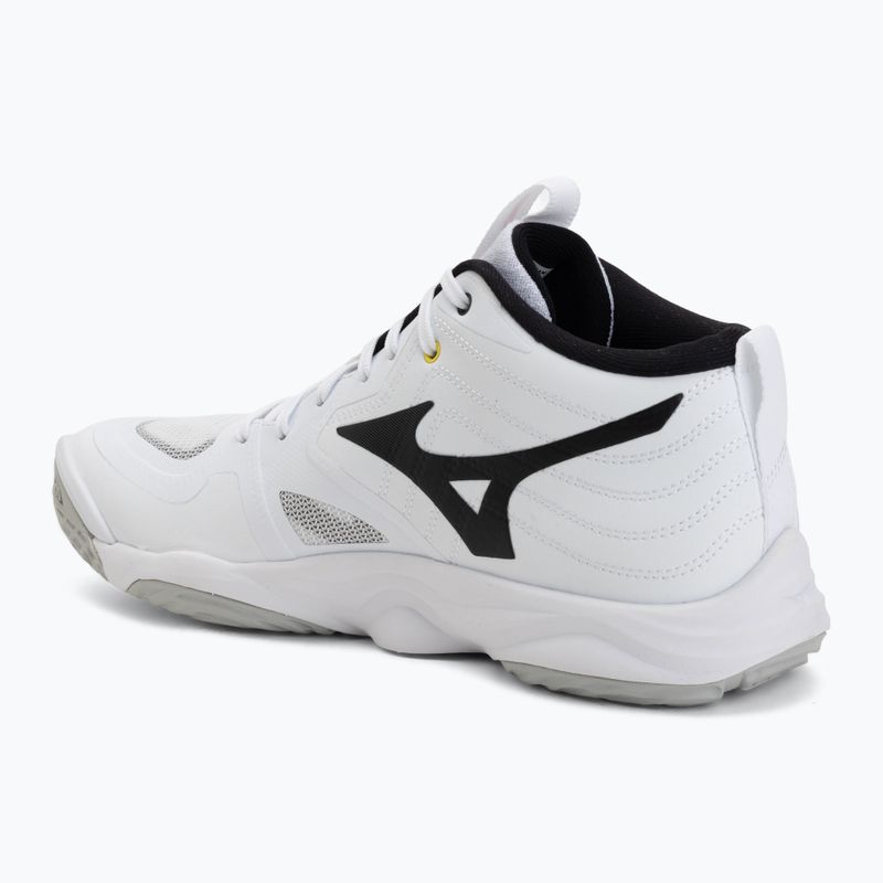 Volejbalové topánky Mizuno Wave Momentum Elite Mid white/black/fiery red 3