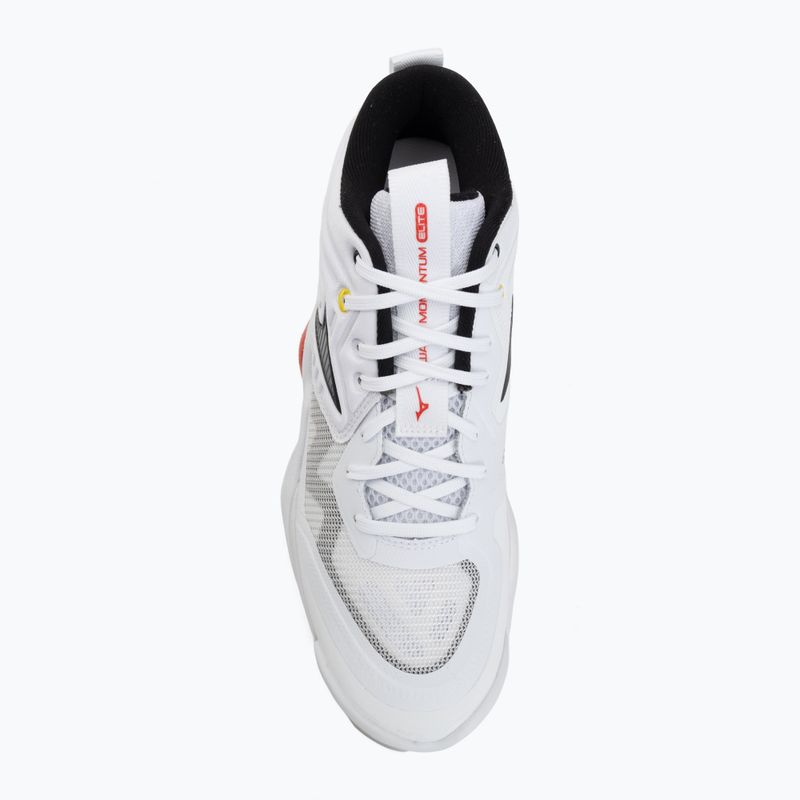 Volejbalové topánky Mizuno Wave Momentum Elite Mid white/black/fiery red 5