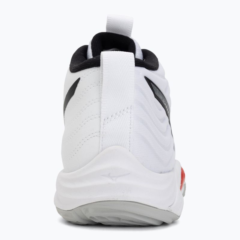 Volejbalové topánky Mizuno Wave Momentum Elite Mid white/black/fiery red 6